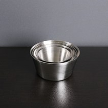 스텐 종지 잼볼 5size, 상세설명 참조, 스텐잼볼 2호