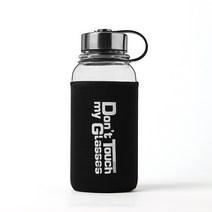 [로하티]엔조이 유리 물병 1L 내열유리 보틀, 상세 참조