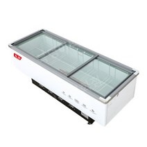 정육점 마트 냉장 평대 쇼케이스 편의점 냉동 해산물, 럭셔리 2.0x1.0m 아일랜드 캐비닛