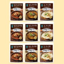 청정원 호밍스 얼큰닭개장 450g x 1개 + 남도추어탕 450g x 1개 + 도가니탕 450g x 1개 3세트(9개)