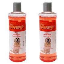 유기농 전견용 애견샴푸 복숭아향 500ml 미용용품 개, 1개