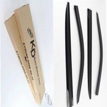 신형코란도C300썬바이저 자동차스모그바이져4PCS, 국내삼성, 뉴SM5티아나2005~2010.01