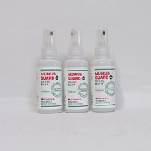 무무스가드 플러스 액 60ml 3개 모기기피제 로하스인증 천연 아카리딘15% 야외 캠핑 공연장 산책 낚시