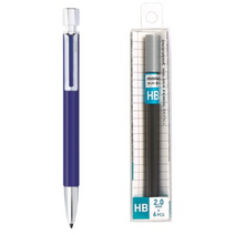 모나미 153 네오 홀더 샤프 INDIGO 2.0mm + 모나미 홀더 샤프심 HB, 혼합색상, 2세트