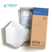 프로덕트랩 합리적인 마스크 대형 KF94 화이트, 20개, 2개