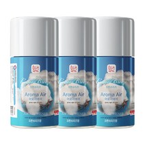 아로마에어 자동분사기방향제 향캔 코튼브리즈280mlx3개, 280ml, 3개, 코튼브리즈