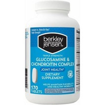 BERKLEY JENSEN 글루코사민 콘드로이틴 콘드로이친 복합 미국 170정 JOINTS CARE