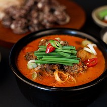 외갓집 [한인한식] 다대기가 들어간 얼큰 순대국 700g X 10팩, 1