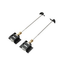 1 쌍 더블 모터 RC 보트 드라이브 세트 130 모터 모터 시트 구리 커플 링 15CM 샤프트 프로펠러 키트 DIY 모델 선박 키트용