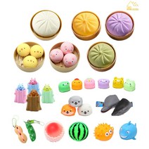 심쿵 만두 말랑이 모찌 찐득이 주물럭 팝잇 몰랑이 클레이 장난감, 16.바다핸드퍼펫(상어)