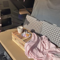[조브라운] 전차종 맞춤 차박 트렁크매트 자동차매트, 10cm, 인조가죽_모카, 카니발 (128cm x 70cm)