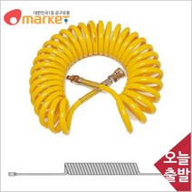 공구세상 코리아뉴매틱 6220013 우레탄코일호스/8x5파이/5M, 6220013 8x5파이 5M