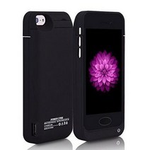 미니보조베터리 휴대용충전기 출장배터리 보호 커버 대용량 4200mah 배터리 케이스 아이폰 5 5c 5s se 휴대용 충전기 백업 외부 전원 은행, 1