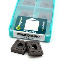 초경 인서트 cnmg120404-pm-1 tt4125 외부 금속 선삭 공구 밀링