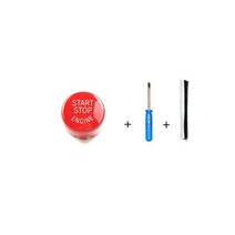 스마트 원격 시동 제어 경보 시스템 auto start stop engine a key to start engine start 버튼 커버 bmw f 섀시 f20 f30 f34, 02, 1개
