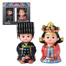 공예나라 한국민속인형 (소) 왕중전대례복 기념품