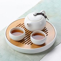 일본식 전통 간편한 도자기 다도세트 다기세트 3컬러 택 1, B
