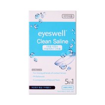 해호 아이스웰 1회용 식염수 모든렌즈 세정제 7mlx5ea, 1개, 7ml
