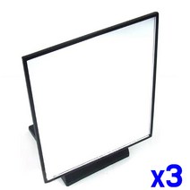 접는 테이블 접이식거울 접는거울, 사각 탁상거울-대 x3개