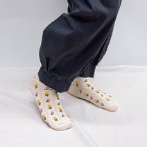 러플 프릴 포인트 플라워 패션 입체 양말 중목 데일리 여성 사계절 양말