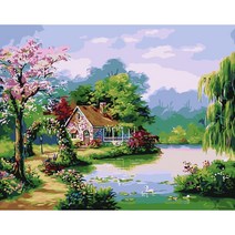 모모픽스페인팅 DIY 명화 그리기 전원풍경