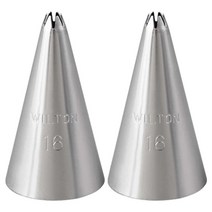 윌튼 모양깍지 16호팁 별, 6개