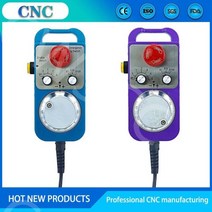 5V 펄스 발생기 4/6 축 MPG 펜던트 핸드 휠 FAGOR GSK Siemens MITSUBISHI FANUC System 고급, Purple 6-axis