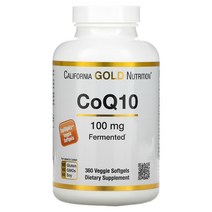 캘리포니아골드뉴트리션 코큐텐 100mg 베지캡슐 360정 코엔자임 Q10