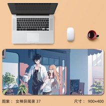 페르소나5 조커 괴도 사쿠라 키보드 마우스 장패드 데스크 컴퓨터 게이밍 긴 빅사이즈 모르가나 대형 패드 매트 오버사이즈 후타바 아마기 유키코 부키야, 3mm + 1개, BM + 900x400mm