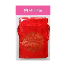 유니아트 2000 복주머니, 빨강_$ZGZ