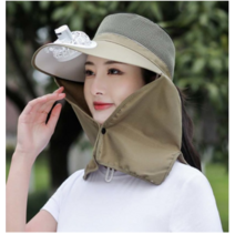 usb 선풍기모자 썬캡 자외선차단 낚시 농사 골프