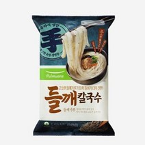 풀무원 들깨칼국수 412g (2인분) 얼큰한국물 쫄깃함 진한국물 존맛탱 한끼대용, 23개