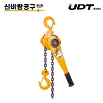 UDT 호이스트 레버블록 3/4톤 1.5톤 2톤 3톤 6톤, 1.5(톤)개