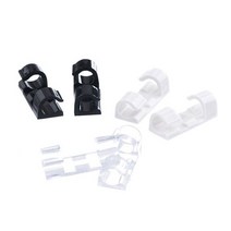 케이블정리클립20p/사무실바닥전선정리 케이블타이, 화이트