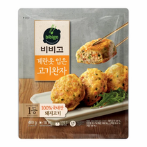 (냉동)[비비고]계란옷입은고기완자, 1개, 480g