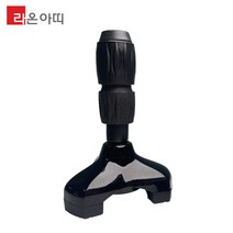 카본 지팡이 풀터치 고무팁 충격완화 고무팁 3발이 고무팁, 9. 16~19mm 토탈팁