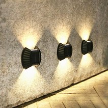 상가 주택 건물외벽 태양열 LED 조명 4P 카페 문앞 야외 가정용