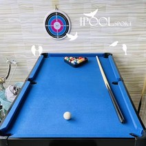 가정용 미니 당구대 포켓볼 테이블 조립식 다이 멀티 표준 보관, 05. 165 블루 (그라운드)