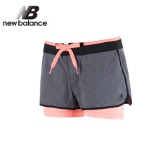 뉴발란스 여성 3부 레깅스 내장 보드숏(NBNV7B8022_DGREY)_다크 그레이