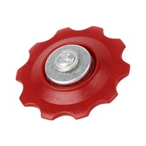 자전거 후면 변속기 롤러 체인 휠 10T 자전거 부품 라이더 액세서리 베어링, 빨간색