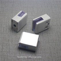 유리난간 강화유리난간 유리난간대 스텐 난간대 고정 유리 클램프 홀더 8-10mm 스테인레스 스틸 304 /201, 02 201- bright