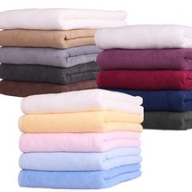 수건1번지 호텔 바스 타올 타월 수건 70x130cm 400g 피부샵 마사지 맛사지 피부관리실 피부관리 큰 수건, 1매, 밤색