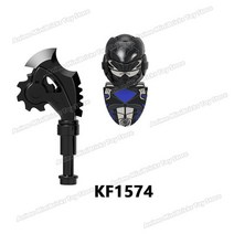 닌자고 레고 호환 파워 레인저 애니메이션 브릭 미니 액션 완구 피규어 KF6144 레드 워리어 마이티 모르핀, 05 KF1574