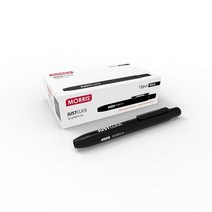 [KT알파쇼핑]JUST CLICK 유성매직 M MRP-106 흑 12자루 모리스