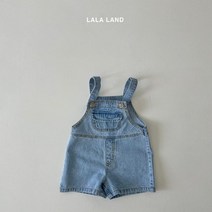 미니트리 데님오버롤 유아동 멜빵바지