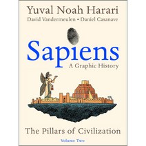 (영문도서) Sapiens: A Graphic History Volume 2: The Pillars of Civilization Paperback, Harper Perennial, English, 9780063212237