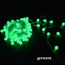6m 10m 20m 30m 50m 공 크리스마스 조명 110V 220V 전구 요정 Led 문자열 빛 홈 웨딩 휴가 야외 장식 램프, 06 30M 300LEDS 220V EU, 03 Green