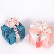 실크겹보 플라워 (8가지색상)110cm, 1.청살구