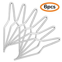 호환 부품 체인 6 pcs 크롬 니켈 합금 납땜 팁 높은 임피던스 미니 조각 난방 와이어 조정 가능한 나무 굽기 용접 솔더 키트, 02 Silver Type A