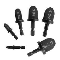 수동 육각 핸들 튜브 확장기 6pcs 에어컨 HVAC 도구 컨디셔닝 스웨이 징 스핀 세트 1/2 1/4 3/4 5/8 3/8 7/, 6PC Pipe Expander